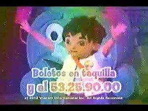Comercial Promo Televisa (Dora la Exploradora en vivo) - México