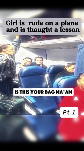 she learned a lesson #fyp #pov #funny #foryou | backpack suitcase that fits under airplane seat