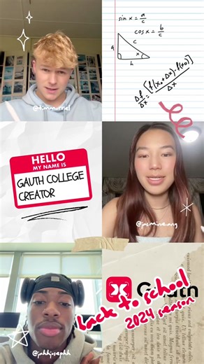 the only Al-powered study app that you'll need - free, fast, and accurate ✨ we love our Gauth community! #gauth #studytok #backtoschool #studyhacks #college