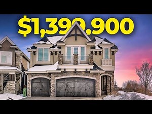Inside a $1,400,000 DREAM home with HUGE views in Aspen Woods, Calgary !