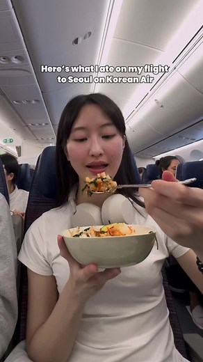 Korean Air In-Flight Cuisine Review: Delicious Bibimbap and Gochujang