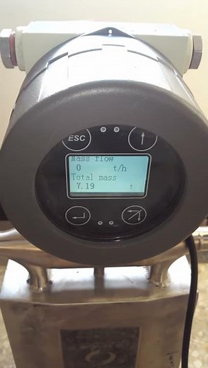 Sincerity coriolis mass flow meter zero point calibration guidance.