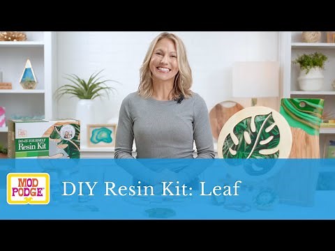 Mod Podge Resin - DIY Resin Kit: Leaf