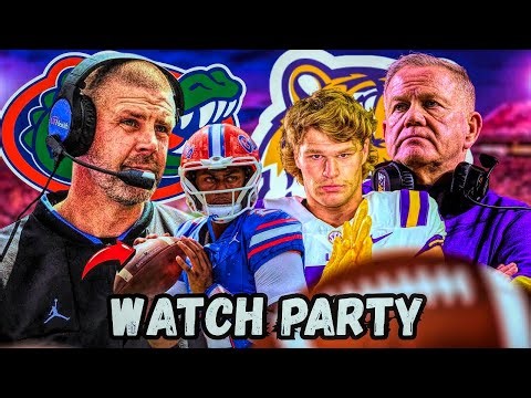 Florida Gators vs LSU- LIVE | Watch Party