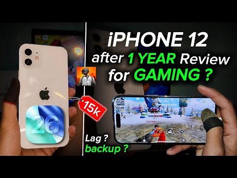 iPHONE 12⚡ AFTER 1 YEAR REVIEW FOR GAMING | WORTH IT IN 2025/26 ?