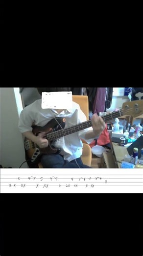 IN_MY_HEAD なとり ベースで弾いてみた tab譜