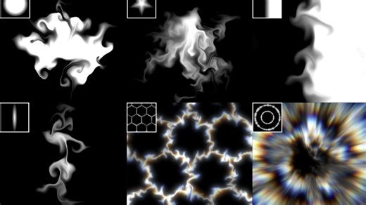 Curl Noise Explorations With IlluGen