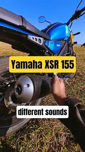 Yamaha XSR 155 different sounds 😃