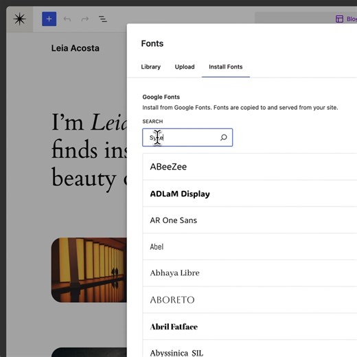 10K views · 63 reactions | Just your type: manage fonts easier with the Font Library—check it out, along with the rest of the exciting features in #WordPress 6.5: https://wordpress.org/download/releases/6-5/ | WordPress | Facebook