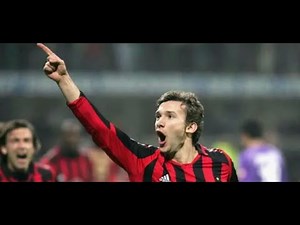 【ウクライナの矢】ACミラン時代のサッカーウクライナ代表アンドリー.シェフチェンコのスーパープレー、ゴール集