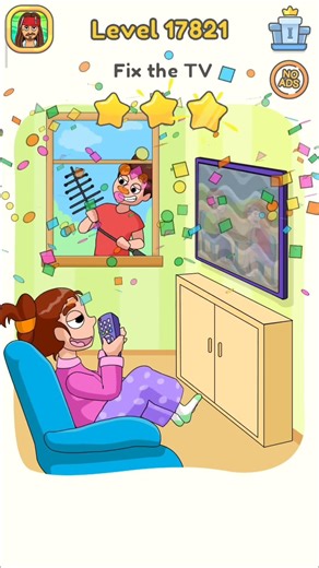 Dopp 5 Delete one part level fix the tv #dop5 #dop2 #gaming #games #gameplay