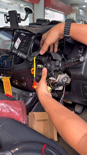 112K views · 856 reactions | Clock Spring + Socket set GR carbon steering rm699 siap Install | FD Accessories Sdn Bhd | Facebook