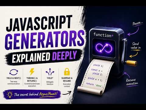 JavaScript Generators Explained Like Never Before