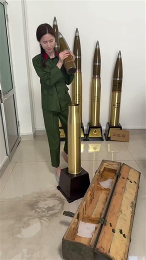 Artillery shell model office decoration #artillery shell model