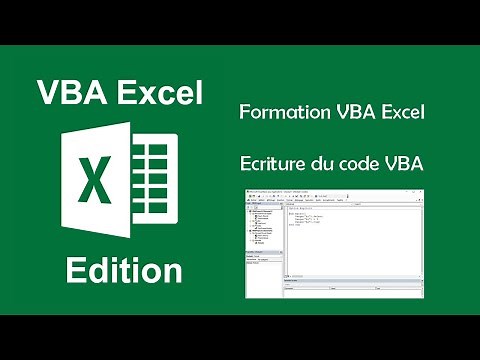 Formation VBA Excel - Écriture du code