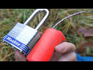 XXL Firecracker vs Lock? 🔒