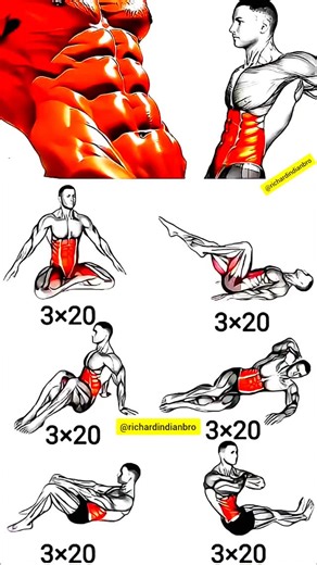 Effective ABS muscle workout at home #shorts #workout #reelvideo #trending #bodybuilding #exercise #reelviral #motivation #gym | Richard Murmu