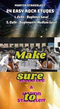 24 Easy Rock Etudes for Two Cellos No. 22 #cello #livemusic #music #rock