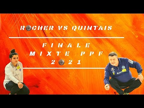 Rocher vs Quintais Finale Triplette Mixte - Pétanque