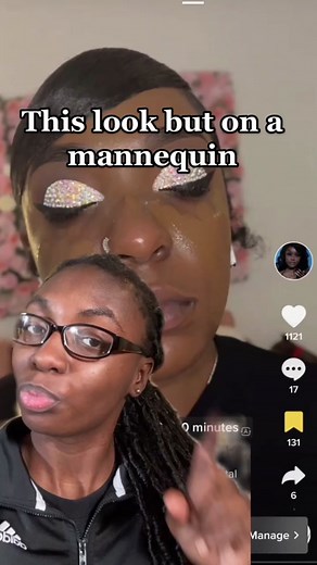 Mannequin Head Makeup Transformation Series