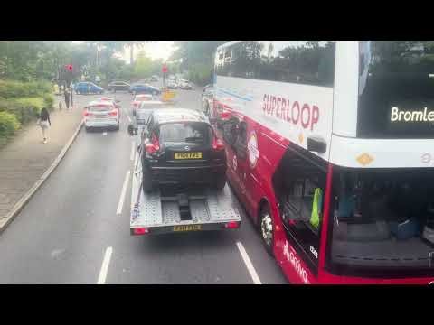 Espiode 1/10*SL5 full bus route visual* BD11 on the SL5 registration LF25TGE 2025