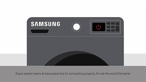 What to do if washer's panel does not respond? The instructions...