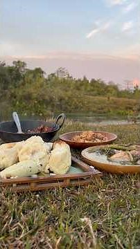 A Beautiful Riverside Picnic with My Kids – Cooking, Laughing & Making Memories Together