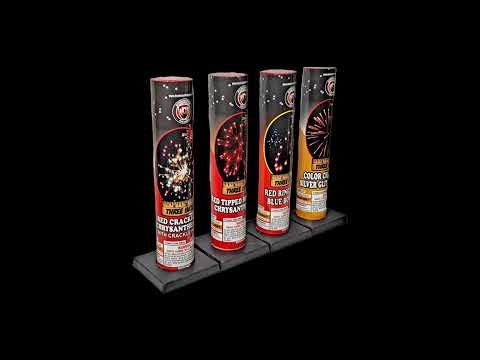 #500 Assorted Single Shot Tubes Dominator Fireworks