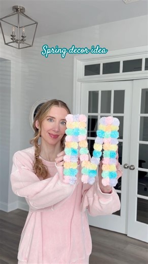 Spring decor #springcraft #springdecor #springdiy #craftidea #kidscrafts 🌷