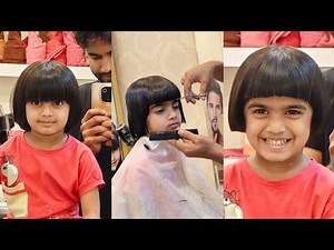 Baby girl..apple hair cutting step by step full video simple way my cutie baby girl apple Hair cut
