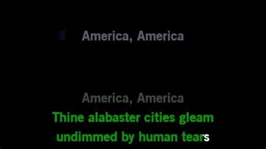 Karaoke America the Beautiful - Frank Sinatra - CDG, MP4, KFN - Karaoke Version