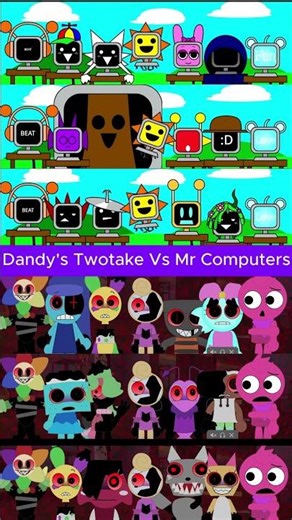 Incredibox Sprunki (Dandy's Twotake Vs Mr Computer) - The Full Gameplay!