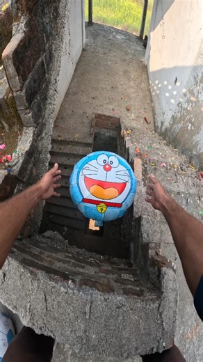 Doremon Big Balloon 🎈 Pov Parkour #shortvideo #shotrs #shortsvideo #youtubeshorts #parkour #flip