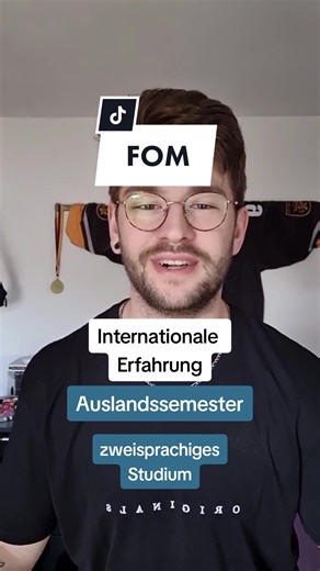 Studium an der FOM: Internationale Erfahrungen sammeln!