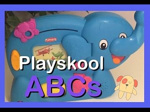 Super Cool Playskool Blue Elephant ABCs Colors and Shapes