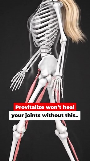 Provitalize vs Her Again — here’s the honest breakdown from a menopause specialist. Most women come to me after trying Provitalize for months. It’s a decent digestive probiotic — but that’s the problem. Digestive probiotics don’t fix estrogen-decline joint pain. Provitalize uses generic strains designed for bloating, gut motility, and digestion. That’s fine if you’re dealing with gas or stomach discomfort… But your knee pain, hip stiffness, burning tendons, and dry cartilage? That’s not a gut is