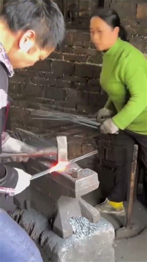 Metal Shaping Process in Hammer #crafts #machine #diy #metalworking