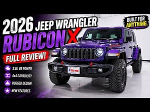 2026 Jeep Wrangler Rubicon X Full Review | Interior, Off-Road Upgrades, Real Ownership Insight