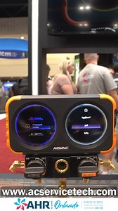 Craig talks with NAVAC Inc. - HVAC Tools Division about the Flex-X Digital Manifold Gauge Set during the AHR Expo! This new tool is a blend of modern and old school technology that brings digital accuracy to a manifold gauge set! You can learn more here! https://navacglobal.com/product/flex-x-manifold-gauge-n2dx/ . . . #manifold #gauge #oldschool #tech #hvac #hvacr #hvactech #hvaclife #hvacservice #hvactraining #hvactechnician #hvacrepair #HVACExperts #technician #acservice #acservicetech #tech 