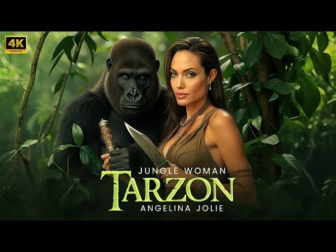 TARZON : Angelina Jolie | EPIC MOVIE - ADVENTURE - FANTASY | 4K Ultra #actionmovies