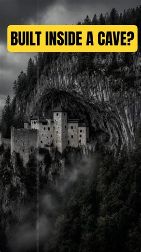 The Castle Built Inside a Cave | Predjama's Hidden History #hiddenhistory