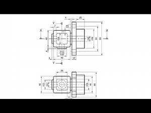 Engineering Drawing N3/Sectional Drawing/Part 1️⃣
