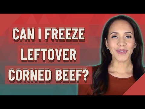 Can I freeze leftover corned beef?