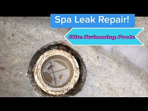 Spa Main Drain Leaking Repair!