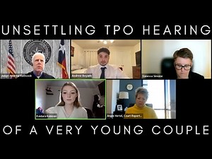 Live Court Protective Order Hearing