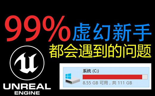 99%虚幻新手都会遇到的问题之缓存路径 派生数据缓存 Derived Data Cache