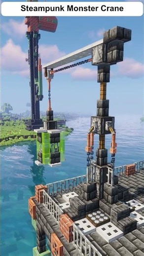 The Most Dangerous Cargo Ever Lifted in Minecraft ⚙️💣 #shorts #minecraft