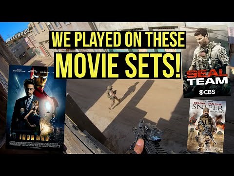 We Played Airsoft On The Set Of Your Favorite Hollywood Movie! (Arcturus AK12K)