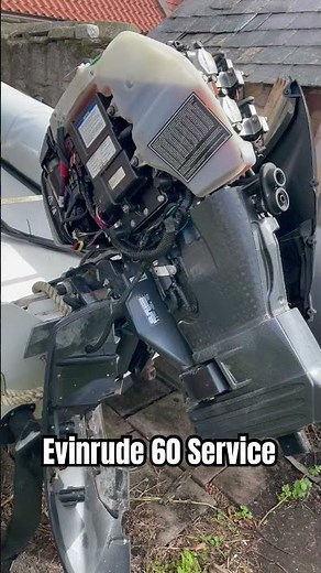 Evinrude ETEC Outboard Engine Service + Impeller #2stroke #outboard #evinrude #engine #boat #etec
