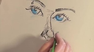 Portrait Sketch with Focus on Tonal Values of Nose | Skillshare Member Barresi | Skillshare